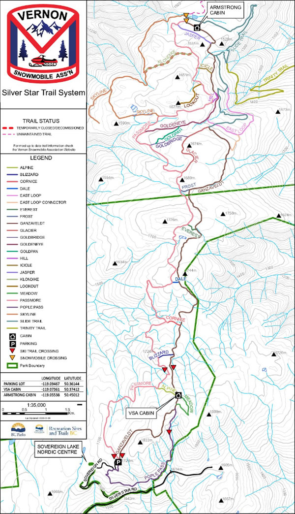Trails & Facilities Vernon Snowmobile Association